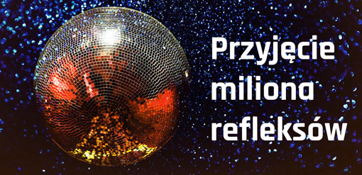 kule disco lustrzane na sylwestra