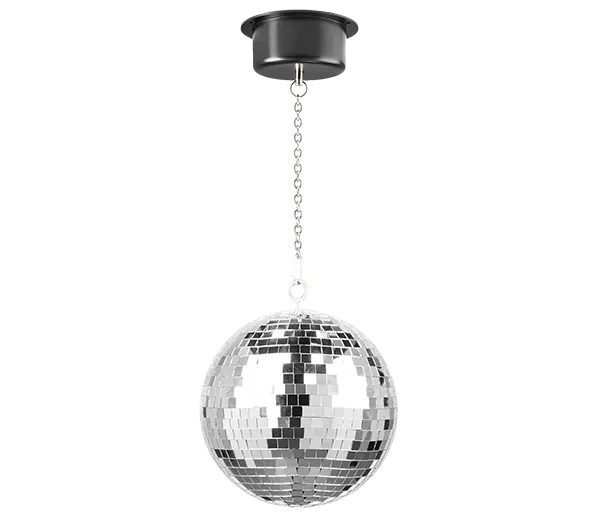 Kula dyskotekowa 20cm z napędem sieciowym BeamZ