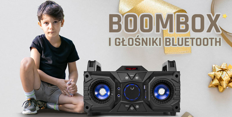 Boombox jako prezent komunijny