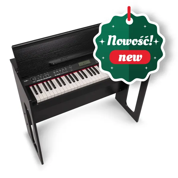 Pianino cyfrowe Rhapsody ze statywem