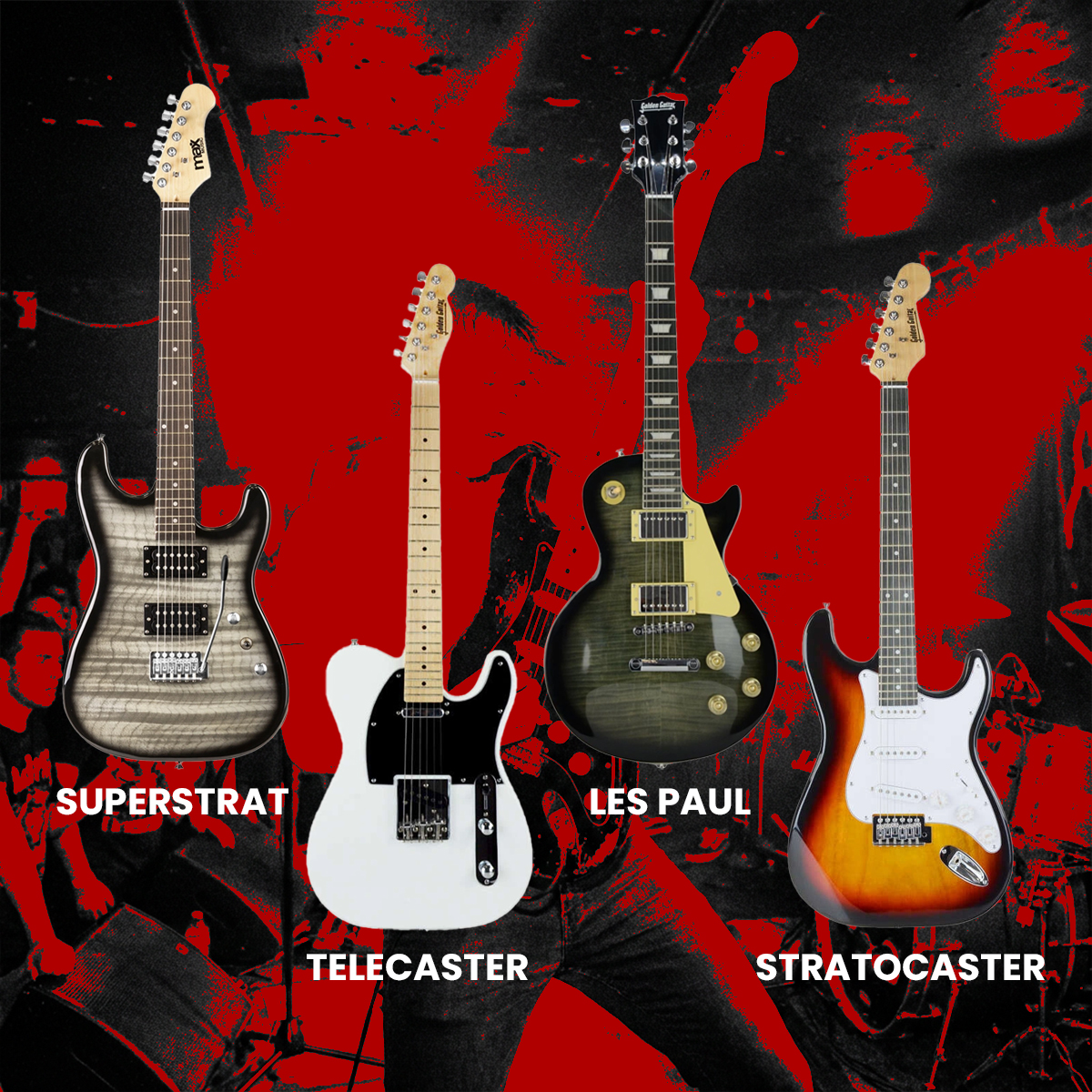 Rodzaje gitar elektrycznych