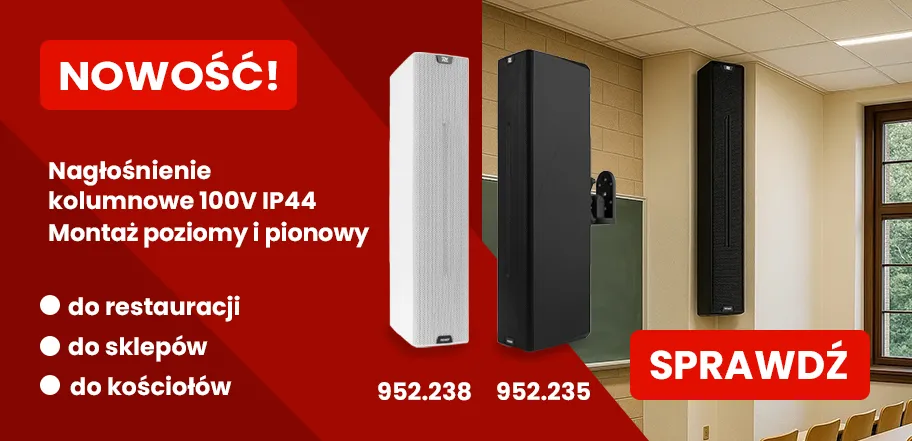 Nowość Seria kolumn 100V od Power Dynamics 