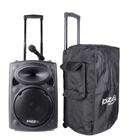 Kolumna mobilna Ibiza PORT8UHF-BT-TWS + pokrowiec