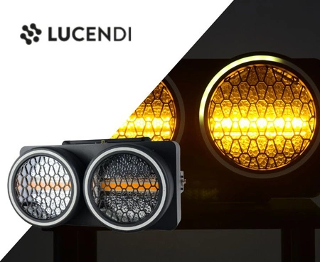Reflektor LED lampa retro R2 Lucendi
