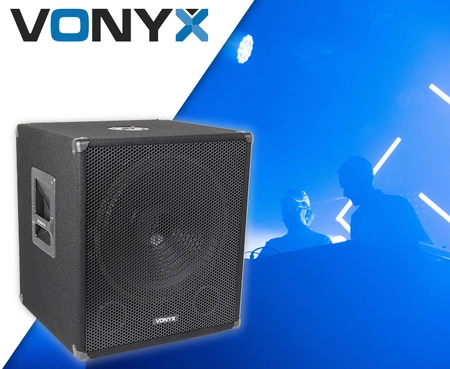 Subwoofer aktywny 15'' 600W Vonyx SWA15