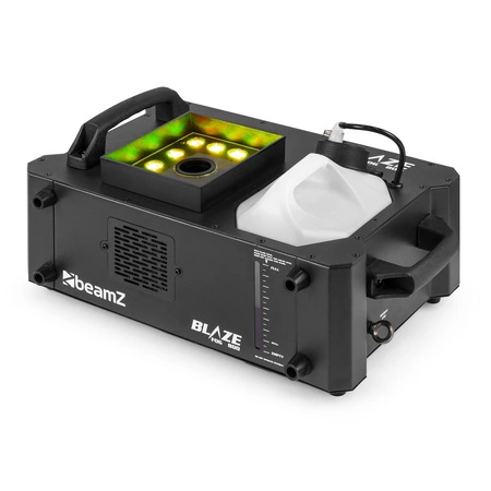 Zestaw: Wytwornica dymu pionowego LED DMX 800W BLAZE800+ płyn do dymu 5l
