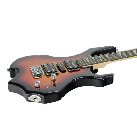 Gitara elektryczna - kompletny zestaw -Golden Guitar RFL-5 Sunburst