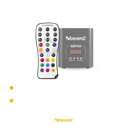 Oświetlacz Bateryjny BBP93 LED Uplight Par 3x10W RGBW 4-w-1