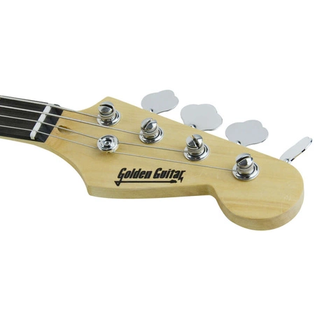 Gitara basowa - kompletny zestaw - Golden Guitar PBGB-40 kolor Natural