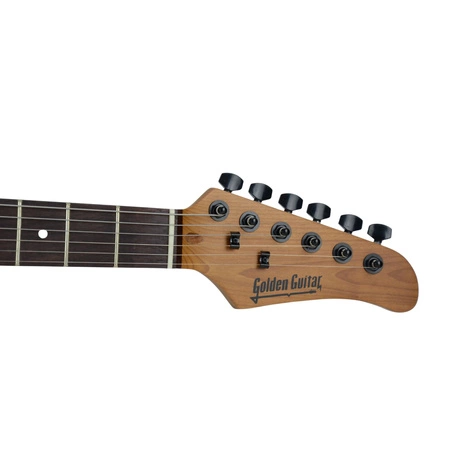 Gitara elektryczna - kompletny zestaw -Golden Guitar PSG-3 Naturalny