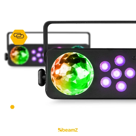 Efekt imprezowy LED LightBox7 2-w-1 RGBAWP Beamz