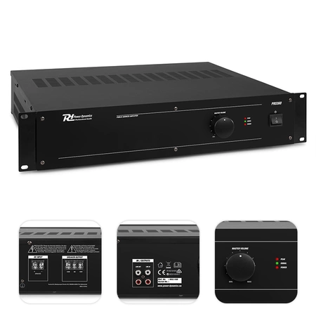 Wzmacniacz 100V 360W PRS360 Power Dynamics