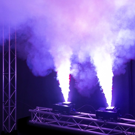 Zestaw: Wytwornica dymu pionowego BLAZE1200 + płyn 5l