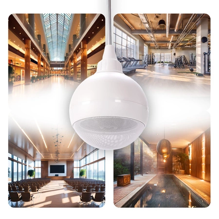 Głośnik wiszący 15W/100V AW15-W biały Audioport