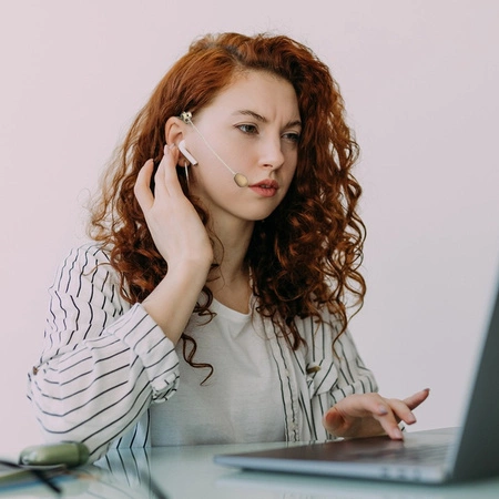 Pojemnościowy mikrofon nagłowny Power Dynamics PDH4