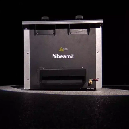 Zestaw: Wytwornica dymu ciężkiego DMX ICE1800+ płyn do dymu 5l Beamz