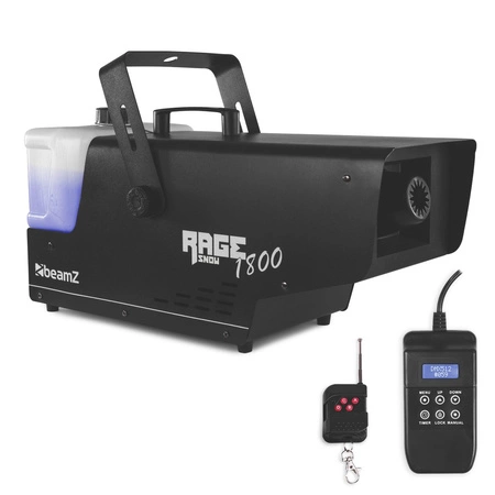 Wytwornica śniegu Rage1800 Beamz pilot timer