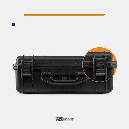 Uniwersalna walizka transportowa GIGCase12 - IP67 - czarna Power Dynamics