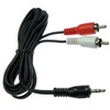Kabel Audio Jack 3,5mm Stereo - 2xRCA 1.5m
