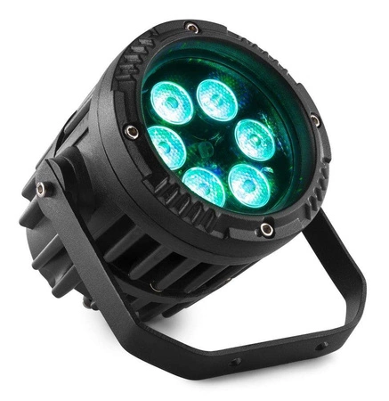 Reflektor zewnętrzny BWA63 LED AluPAR IP65 6x3W RGB IP65