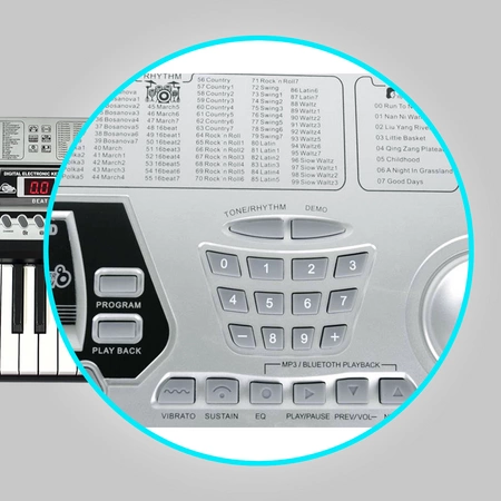 Zestaw: Keyboard MEK54100 Madison 54 klawisze+ statyw