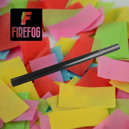 Tuba konfetti 80cm wyrzutnia ręczna konfetti kolorowe Firefog