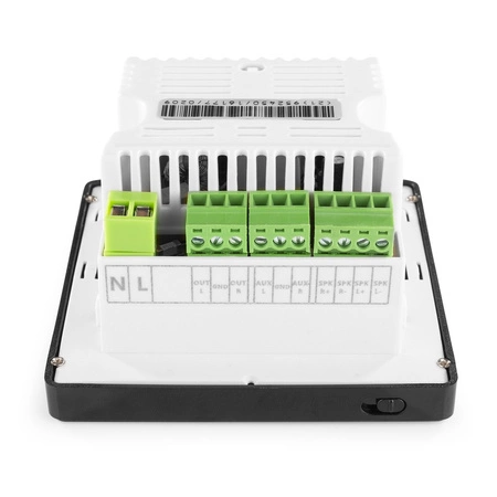 Wzmacniacz audio Powerline A50B do montażu ściennego BT czarny