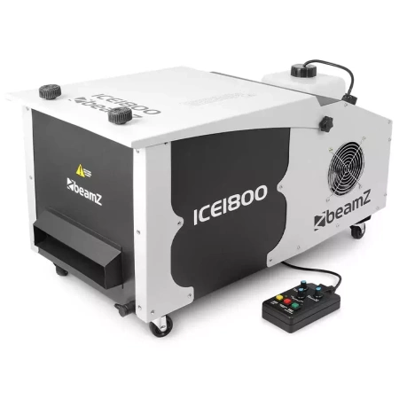 Zestaw: Wytwornica dymu ciężkiego DMX ICE1800+ płyn do dymu 5l Beamz