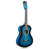 Gitara klasyczna 3/4 dla dziecka młodzieżowa SoloArt Max niebieska+ akcesoria