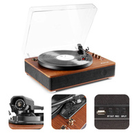 Gramofon RP162D Fenton HQ BT ciemne drewno