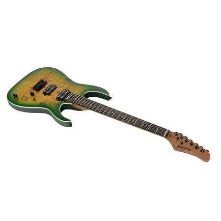 Gitara elektryczna - kompletny zestaw -Golden Guitar PSG-3 Zielony