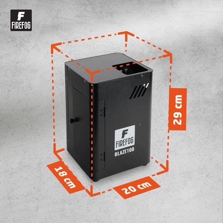 Wytwornica ognia 200W DMX BLAZE100 Firefog