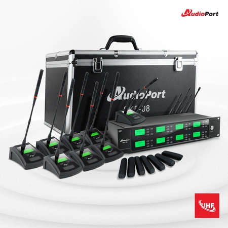 Zestaw mikrofonów konferencyjnych UHF Audioport SKF-08