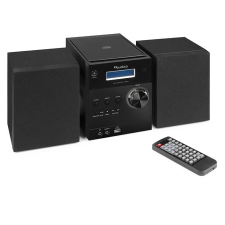 Mikrowieża Metz HiFi Czarny Audizio