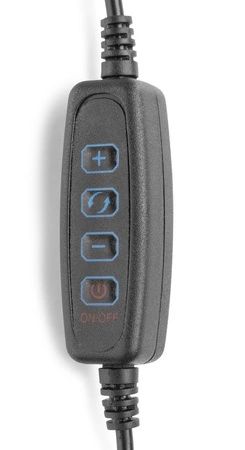 Lampa pierścieniowa LED RL20 USB+ stojak