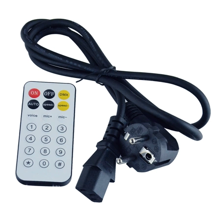 Efekt imprezowy multiefekt 4w 1 LED DMX pilot Firefog