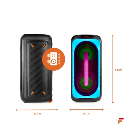 Głośnik imprezowy BoomBox500 z diodą LED Fenton