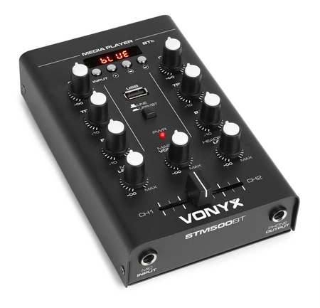 Mikser 2-kanałowy USB BT STM500BT Vonyx