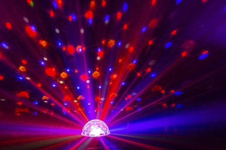 Półkula Mini Star Ball DMX 9x 1W LED Beamz JB90R