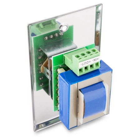 4 strefowy zestaw białych głośników tubowych 8 x 6.5" PSP6 100V z wzmacniaczem