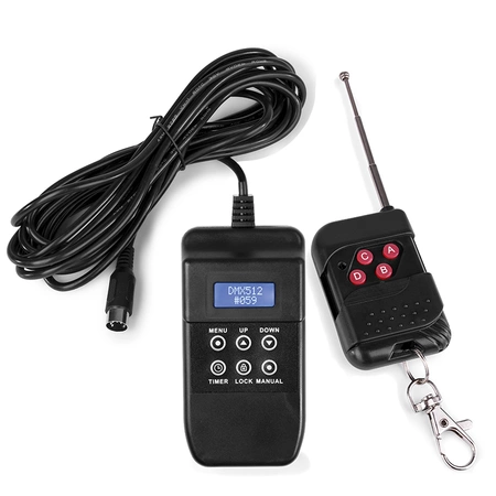 Zestaw: Wytwornica dymu LED 1000W Rage1000LED+ płyn do dymu 1L BeamZ