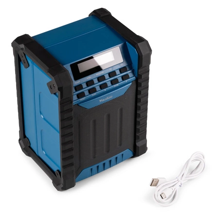 Radio budowlane Temi Jobsite DAB+ FM z akumulatorem Audizio