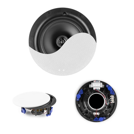 Głośnik sufitowy niskoprofilowy 100V 8" 40W biały NCSP8