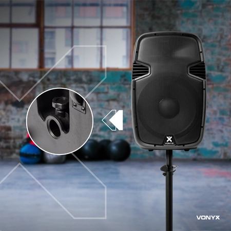 Kolumna aktywna 15'' 800W Vonyx SPJ-1500ABT