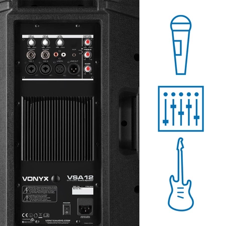 Kolumna aktywna 12" 800W VSA12 Vonyx