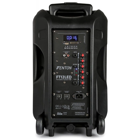 Kolumna mobilna z mikrofonem Fenton FT12LED 12" 700W