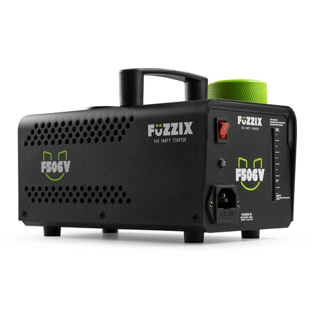 Zestaw: Wytwornica dymu pionowego 6 diod LED RGB F506V Fuzzix+ płyn do dymu 5l