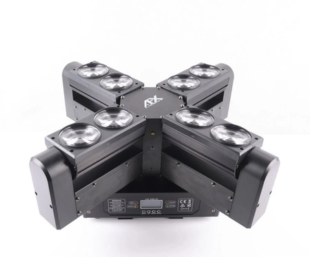 Efekt świetlny, reflektor ruchomy 8x12W 4w1 LED RGBW AFX BLADE8-FX