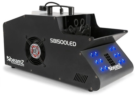 Zestaw: Wytwornica dymu i baniek SB1500LED+ płyn do dymu 5L i płyn do baniek 5L