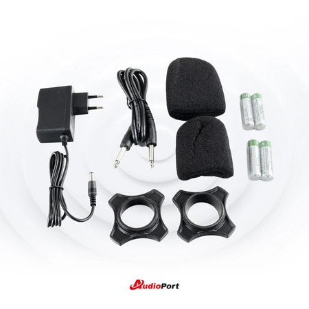 Zestaw mikrofonów bezprzewodowych doręcznych UHF+ stacja Audioport SU-750HH